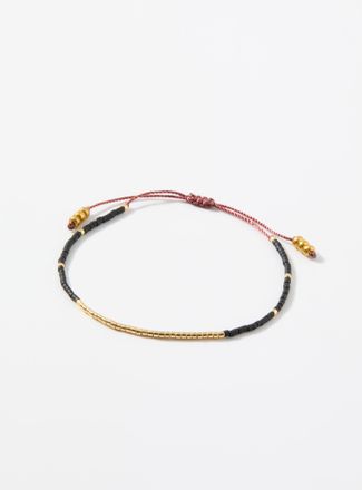 Simons Womens Mini-bead cord bracelet