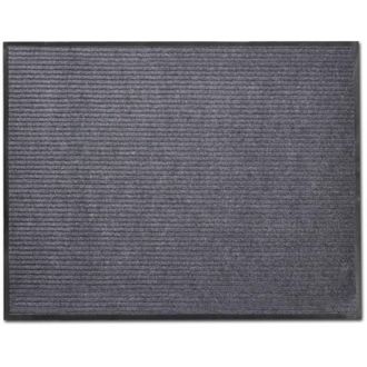 vidaXL Vidaxl - Zerbino Grigio pvc 120 x 180 cm