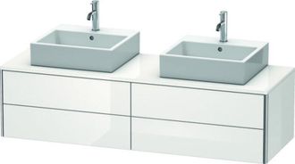 Duravit Duravit - Mueble De Pared Xsquare 160,0 X 54,8 Cm, 4 Cajones, Caj&oacute;n