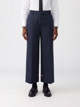 Thom Browne Pantaloni cropped fit Thom Browne in cotone