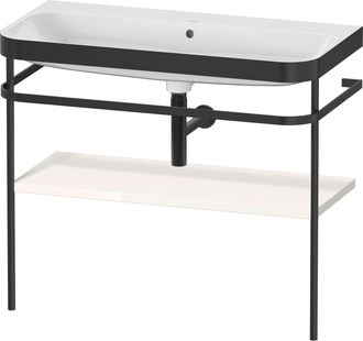 Duravit Set Duravit Happy D.2 Plus Con Soporte Met&aacute;lico, 975x490mm, Sin