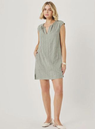 Splendid Meadow Mini Dress In Eucalyptus