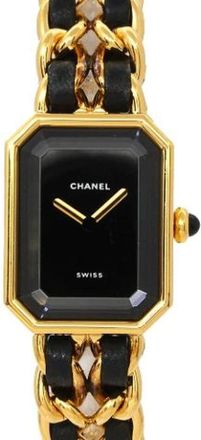 Chanel Pre-owned Watches, female, Black, Size: ONE SIZE Pre-owned Stainless Steel Watch