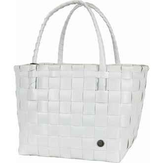 Handed By Paris Recycled Plastic Tote Bag in Misty Grey at Nordstrom, Size Medium