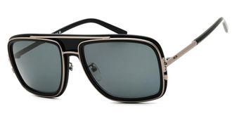 MCM MW0017-H 01A Mens Sunglasses Gold Size 57