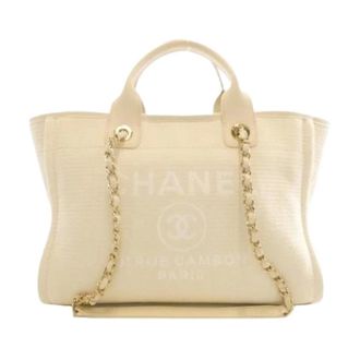 Chanel Bolso Tote Pre-owned - Pre-owned - Mujer - Beige - ONE SIZE