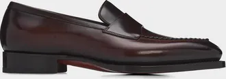 Santoni Men & apos;s Arco Leather Loafers