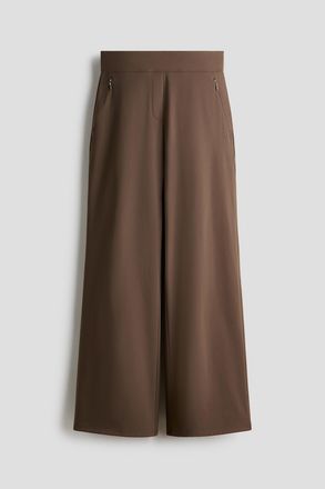 H&M Weite Hose mit Four-way-Stretch - Beige