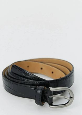 Mfpen Unisex Croc Occasion Belt In Black