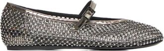 Le Silla Ballerina Gilda Platte Schoenen - Dames - Ballerinas - Grijs - 35 1/2 EU - Leer - Schoenen