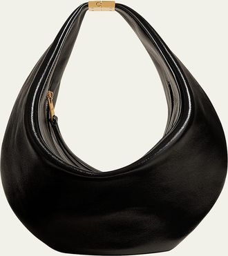 Khaite Olivia Small Leather Shoulder Bag