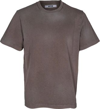 Mauro Grifoni Heren, Tops, Bruin, Maat: 2XL Katoen