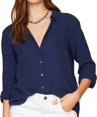 Xirena Scout Button Down Shirt In North Star