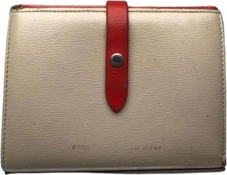Celine Pre-owned Triomphe Portemonnee - Dames - Vintage Accessoires - Veelkleurig - ONE Size - Leer - Vintage