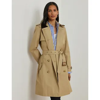 Ralph Lauren Trenchcoat met ceintuur