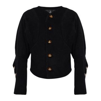 Vivienne Westwood Giacca Pourpoint in Lana - - Jackets - Donna - Nero - L
