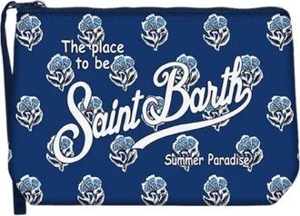 MC2 Saint Barth Aline Pouch - Dames - Clutches - Blauw - ONE Size - Tassen