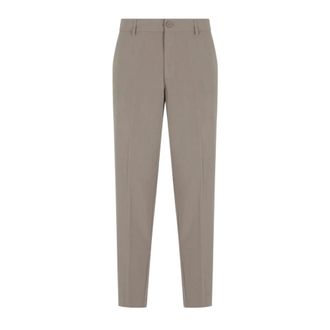 A|X Armani Exchange Chinos, male, Brown, Size: W32 Modern Casual Pants