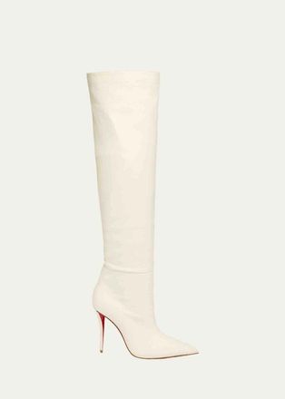Christian Louboutin 100mm Zependris Leather Boots
