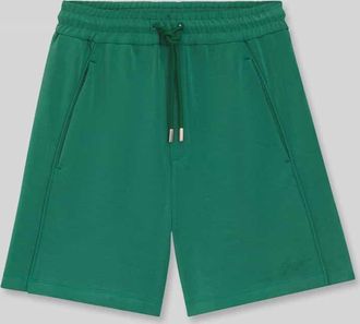 Boss Orange by Hugo Boss BOSS Orange Relaxed Fit Shorts mit Tunnelzug in Dunkelgruen, Gr&ouml;&szlig;e XL