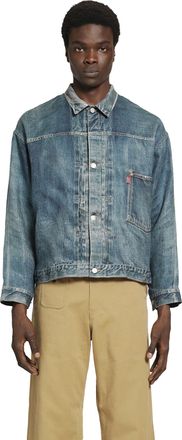 Junya Watanabe Junya Watanabe x Levis Fake Print denim jacket