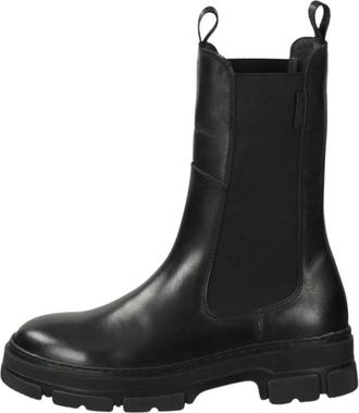 GANT Chelsea Boots - Dames - Chelseaboots - Zwart - 41 EU - Leer - Schoenen