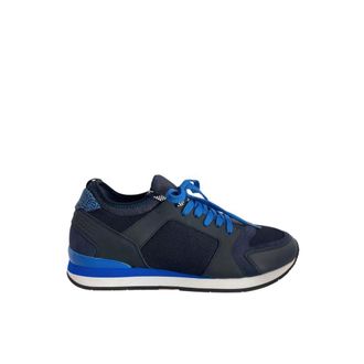 Borbonese Blue Rubber Men Mens Sneaker
