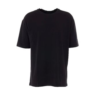 Thom Krom Tops, Heren, Zwart, S, Katoen, Cotton T-shirt