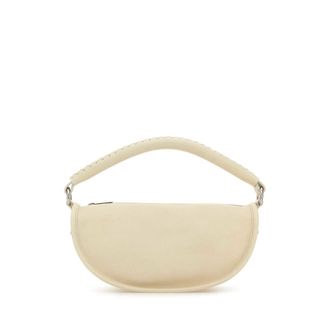 Burberry Ivory Leather Handbag