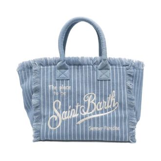 MC2 Saint Barth Tote Bags, female, Blue, Size: ONE SIZE Vanity Sponge Tote Bag