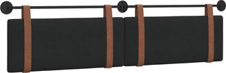 vidaXL Cabecero Colgante Negro Pu Antiguo Vidaxl