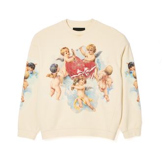 Cult of Individuality NOVELTY FLEECE CREW SWEATSHIRT