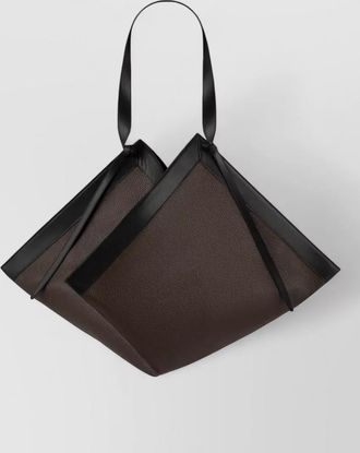 Yuzefi large leather tote bag