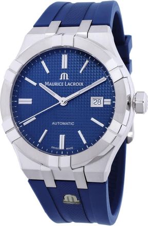 Maurice Lacroix Aikon Automatic Blue Dial Mens Watch AI6008-SS000-430-4
