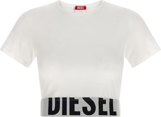 Diesel Uftee Sport Cropped T-Shirt