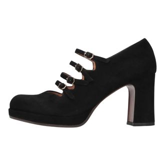 Chie Mihara Dames, Schoenen, Zwart, Maat: 40 EU Leer