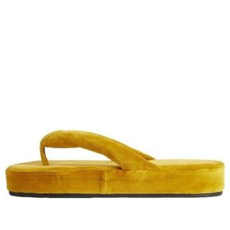 Balenciaga (WMNS) Balenciaga Jet Lag Thong Mustard 869749WCDQ07680