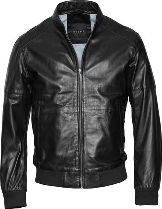 Bugatti Jassen, Heren, Zwart, 5Xl, Heren Leren Jas Bumauro