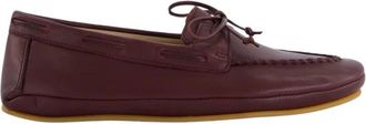 Le Monde Beryl Driver Moccasin - Dames - Loafers - Rood - 37 EU - Leer - Schoenen