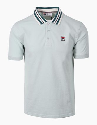 Fila Mens FILA ACHILLE POLO SURF SPRAY - Size: 40