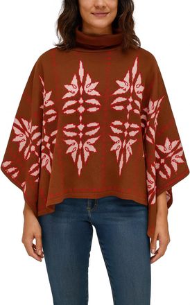 THML Clothing Patterned Poncho In Multi