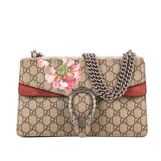 Gucci Pre-owned Womens Blooms Dionysus Small Shoulder Bag - Beige - One Size
