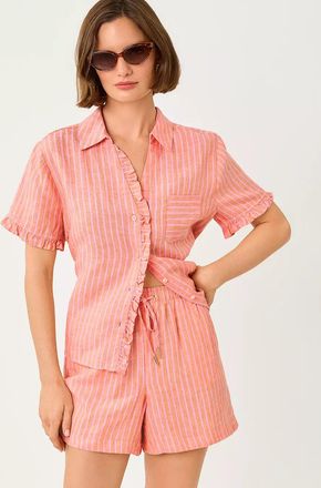 Lilly Pulitzer Carden Ruffle Top