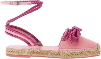 Mach & Mach Double Bow Riviera Espadrilles, Brand Size 39 ( US Size 9 )