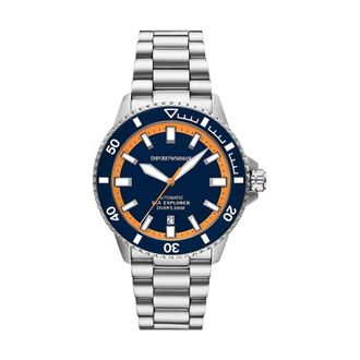 Emporio Armani Accessoires, Heren, Grijs, ONE Size, Watches