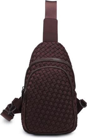 Sol and Selene Beyond The Horizon - Woven Neoprene Bag in Chocolate at Nordstrom