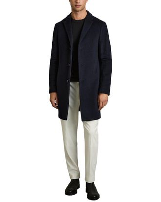 Reiss Gable Wool-Blend Overcoat