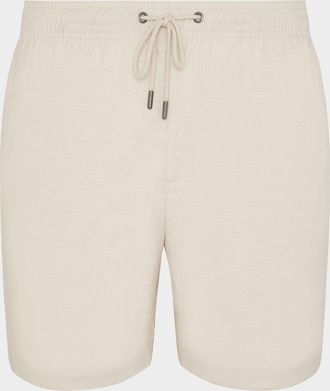 Onia Men & apos;s Stretch Linen Drawstring Shorts