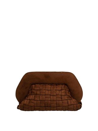 Themoir&egrave; Bios Suede Weave Clutch