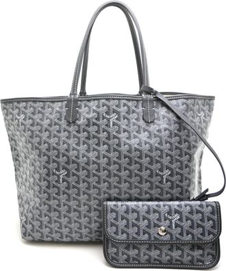 Goyard Gray Canvas Tote Bag (Pre-Owned)